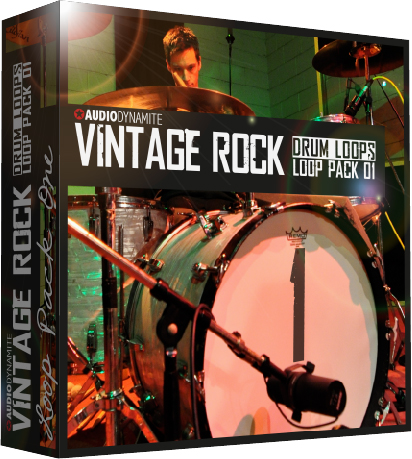 Vintage Rock Drum Loops - Pack 1