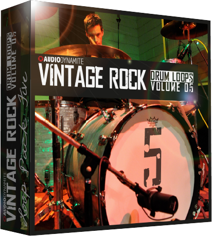 Vintage Rock Drum Loops - Pack 5