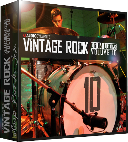 Vintage Rock Drum Loops - Pack 10