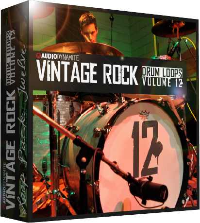 Vintage Rock Drum Loops - Pack 12